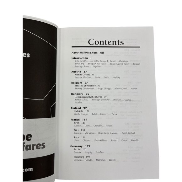 Europe by Eurorail 2006, 30th: Touring Europe by Train Paperback Book - Picture 9 of 13